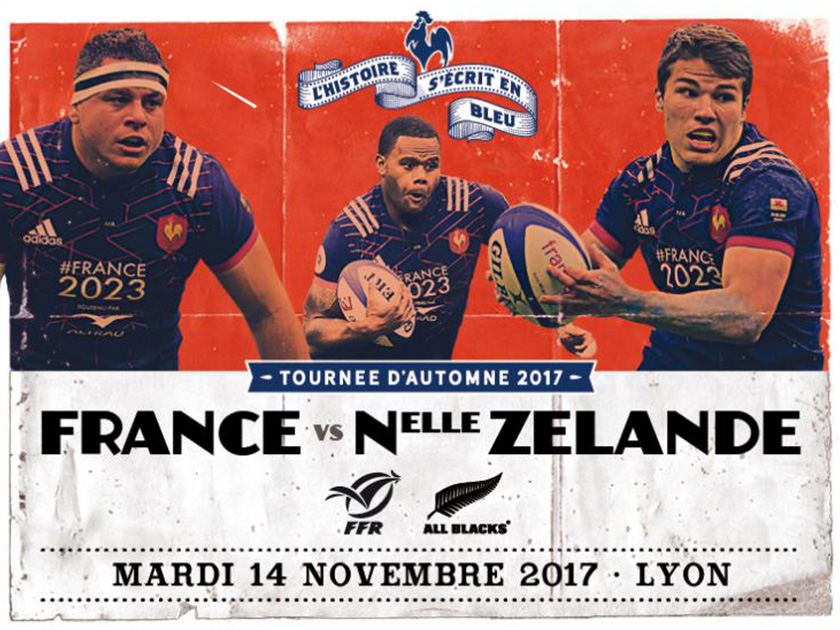 XV de France - All Blacks : découvrez les produits officiels du match